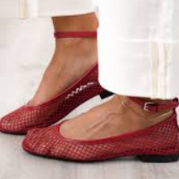 new MIA Roz Ankle Strap Ballet Flats 257 2M7 - Picture 2 of 7